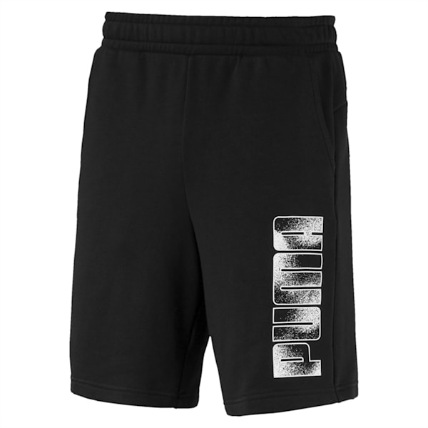 Graphic Shorts 10", Cotton Black, extralarge-IND